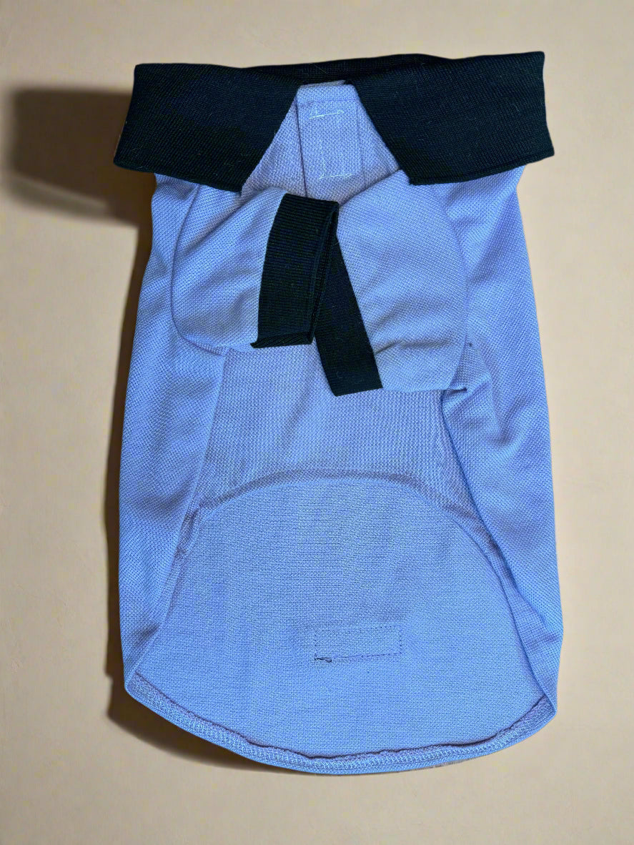 Lavender Dog T-Shirt with Black Trim