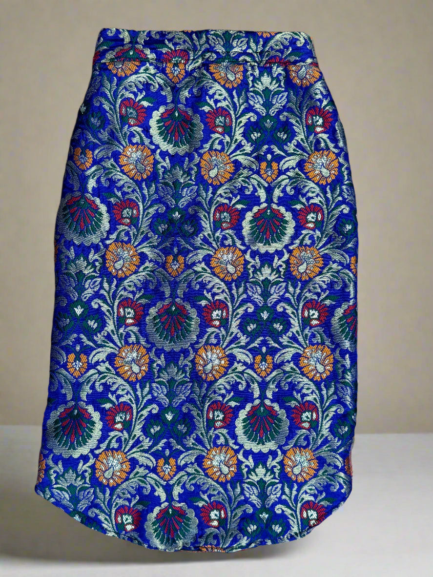 Blue Jama Ethnic Sherwani