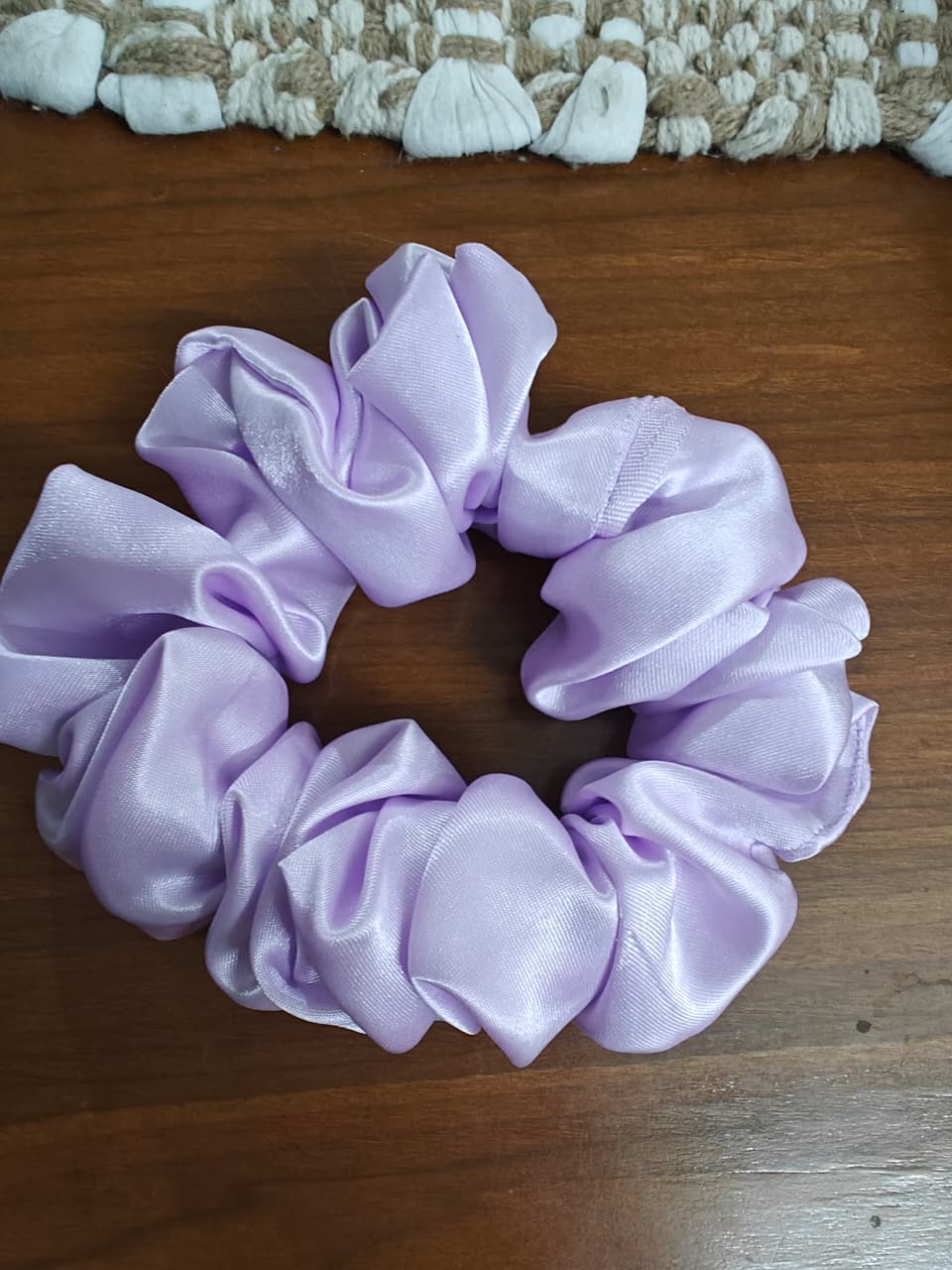 Lavender Charm Scrunchie